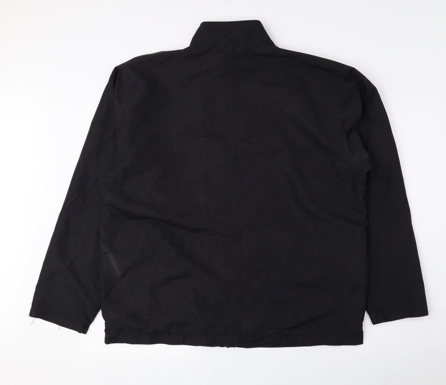 SQV Mens Black Jacket Size M Zip