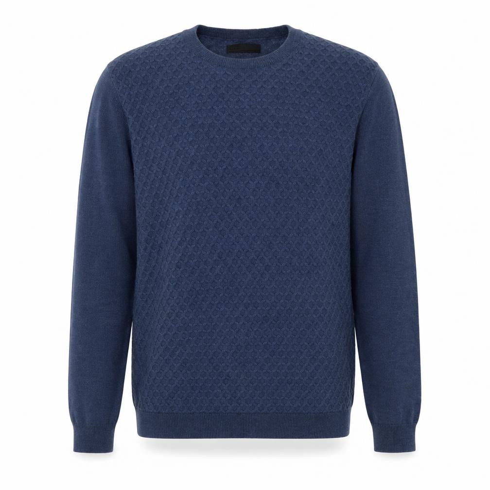 ASOS Mens Blue Round Neck Nylon Pullover Jumper Size M
