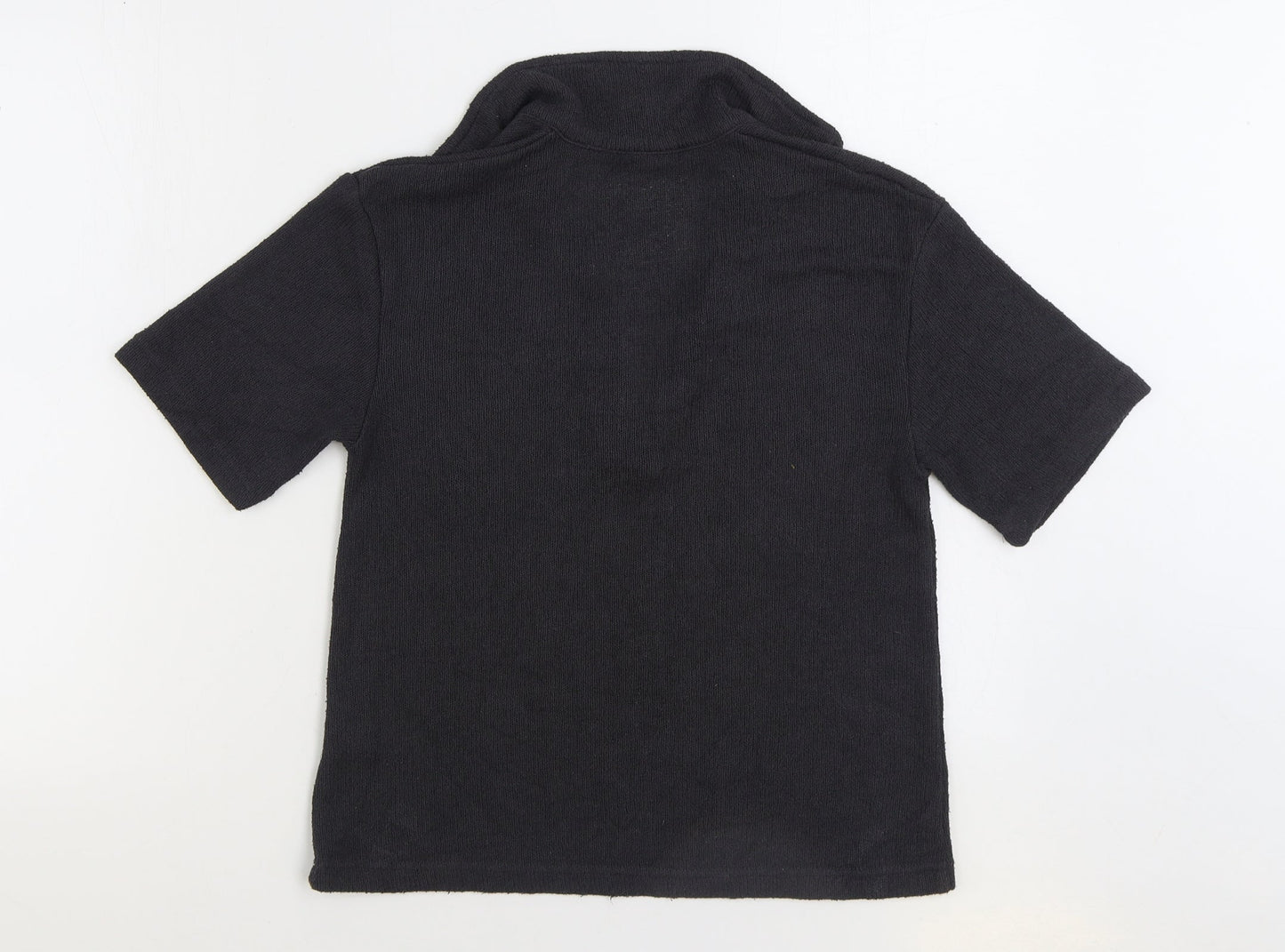 H&M Womens Grey V-Neck Viscose Pullover Jumper Size XS