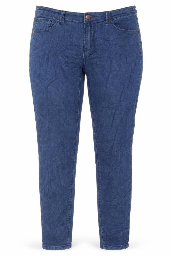 Forever 21 Womens Blue Cotton Skinny Jeans Size 30 in L29 in Regular Button