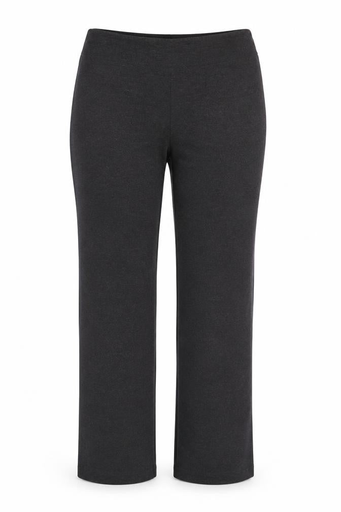 Marks and Spencer Womens Grey Polyester Trousers Size 36 in L29 in Regular