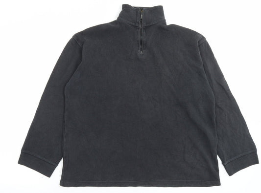 Principles Mens Grey Cotton Pullover Sweatshirt Size L