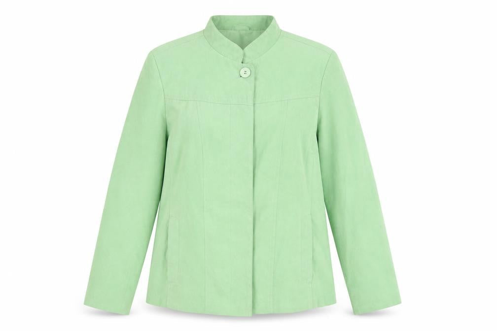 Klass Womens Green Jacket Size 14 Button