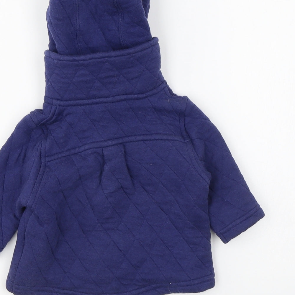 NEXT Baby Blue Jacket Size 0-3 Months Snap
