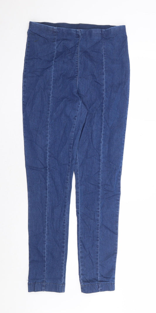 Intuition Womens Blue Cotton Jegging Jeans Size 12 L30 in Regular