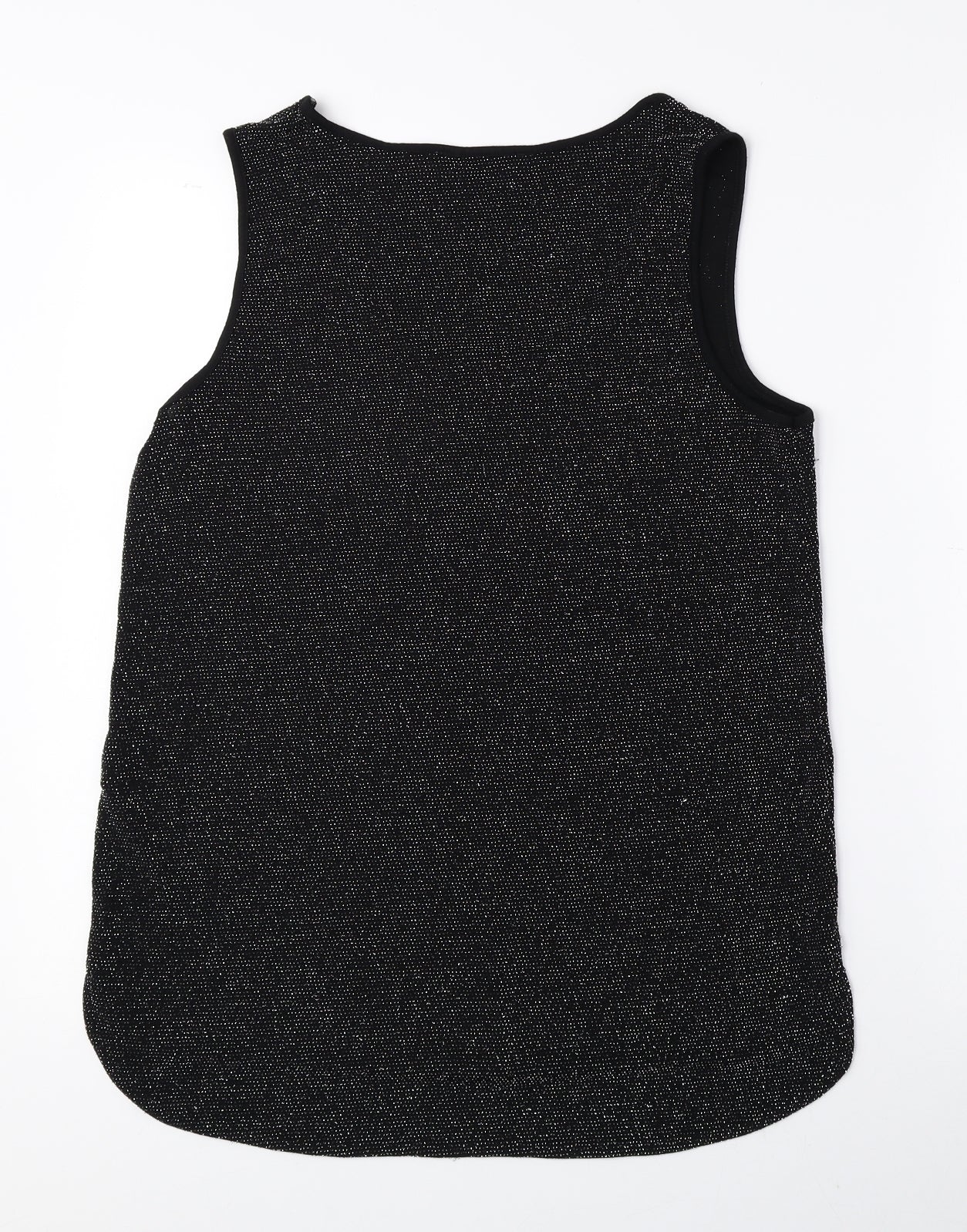 Oasis Womens Black Nylon Basic Tank Size M Scoop Neck