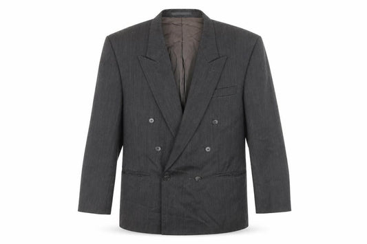 Burton Mens Grey Jacket Blazer Size 40 Button