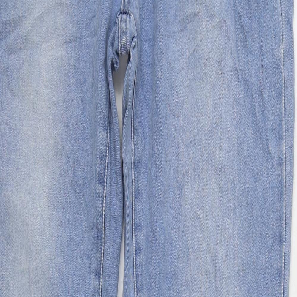 VERO MODA Mens Blue Cotton Skinny Jeans Size 29 in L32 in Regular Zip