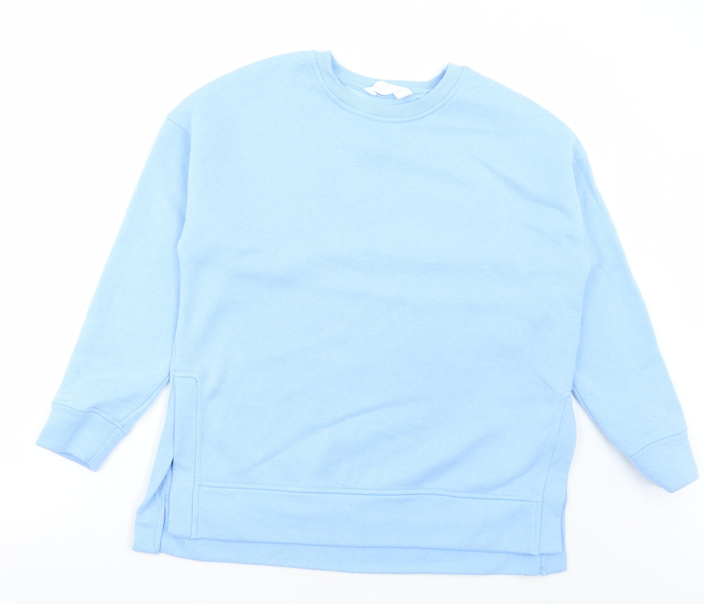 Primark Womens Blue Cotton Pullover Sweatshirt Size S Pullover