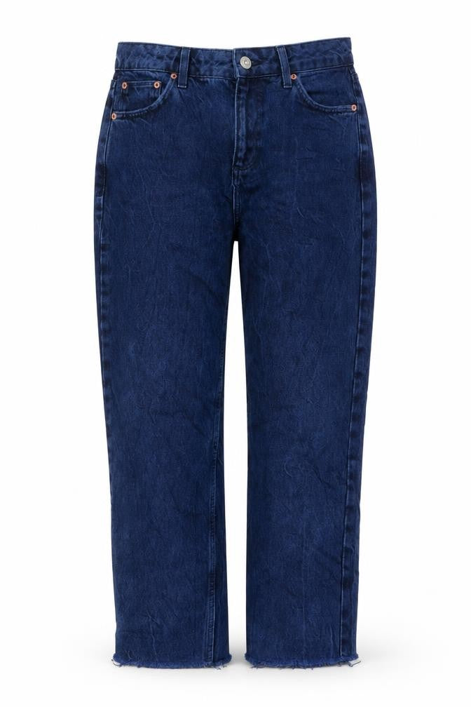 Urban Outfitters Womens Blue Cotton Mom Jeans Size 28 in L30 in Regular Button