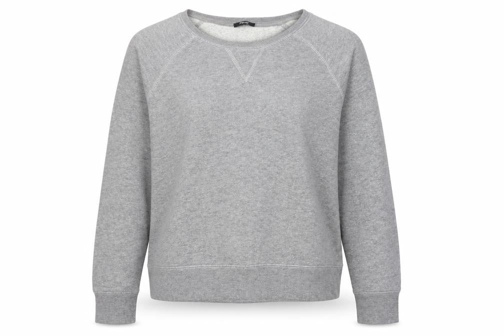 Papaya Womens Grey Round Neck Cotton Pullover Jumper Size 16 - Seasonal