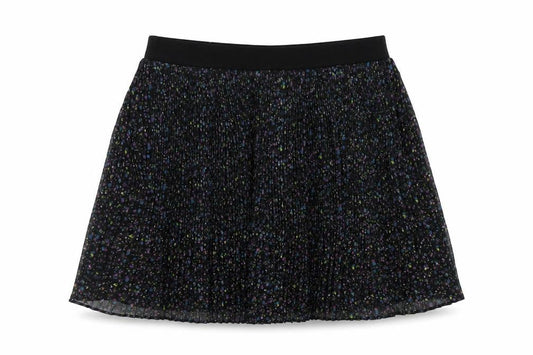 Jack Wills Womens Black Floral Polyester Skater Skirt Size 10 Zip