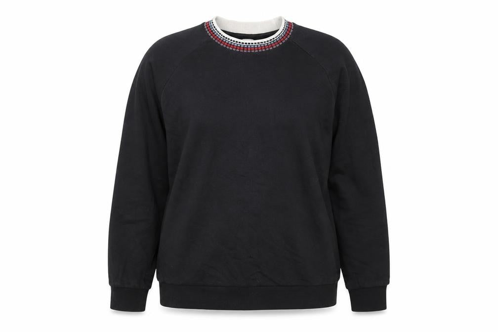 ASOS Womens Black Cotton Pullover Sweatshirt Size M Pullover