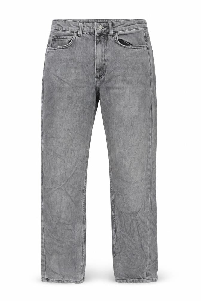 Reclaimed Vintage Mens Blue Cotton Straight Jeans Size 26 L27 in Regular Zip