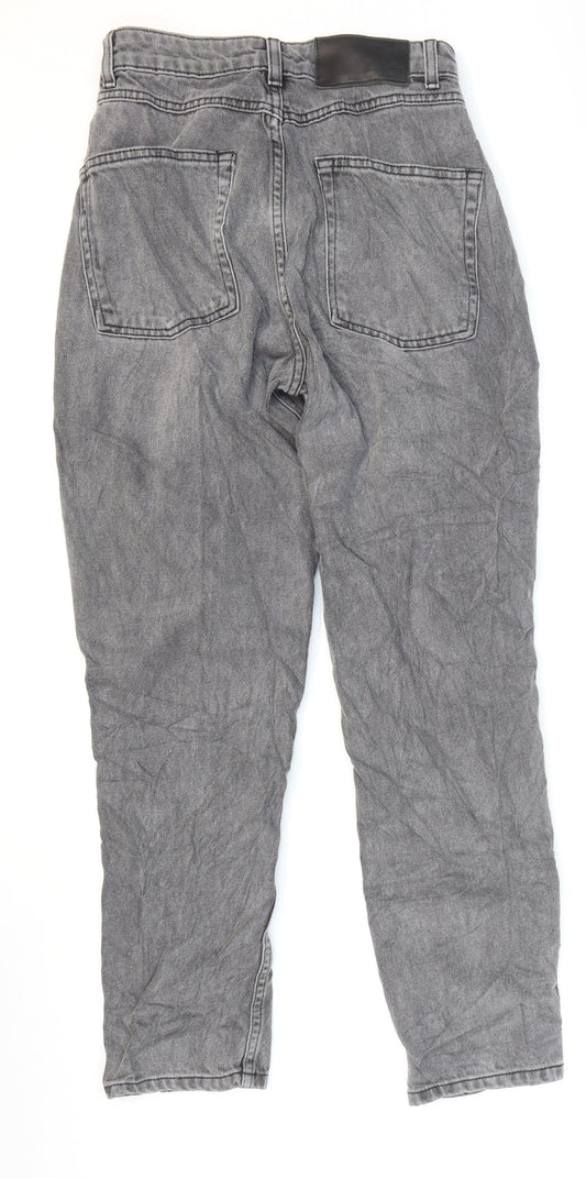 Reclaimed Vintage Mens Blue Cotton Straight Jeans Size 26 L27 in Regular Zip