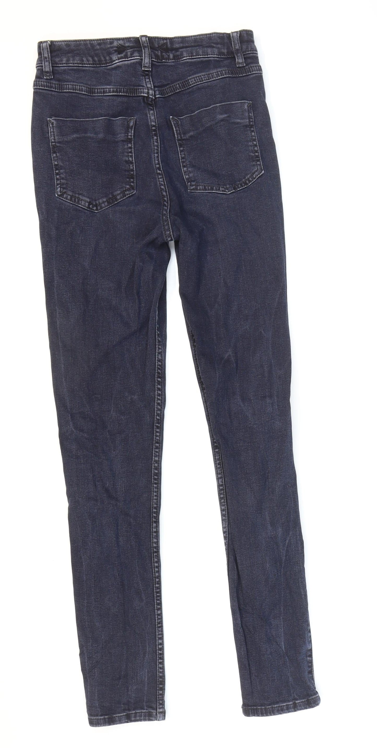 Light Before Dark Mens Blue Cotton Skinny Jeans Size 25 in L28 in Regular Zip