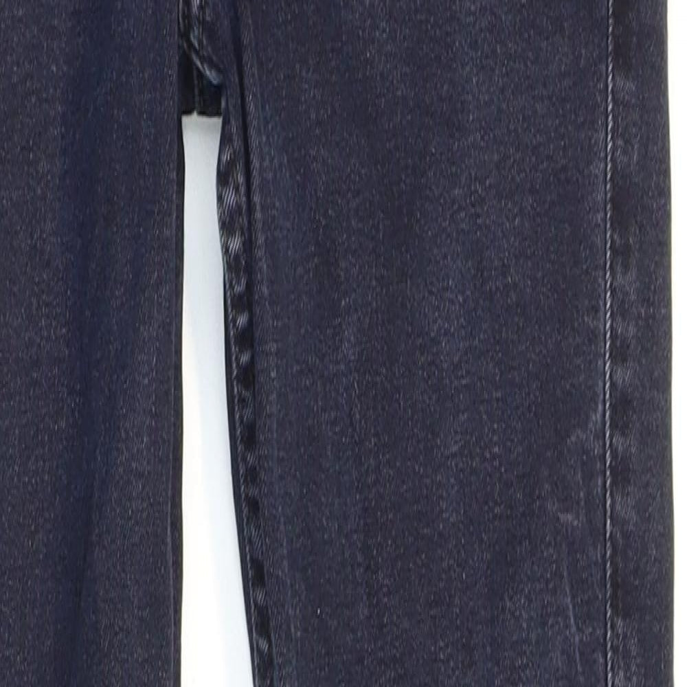 Light Before Dark Mens Blue Cotton Skinny Jeans Size 25 in L28 in Regular Zip