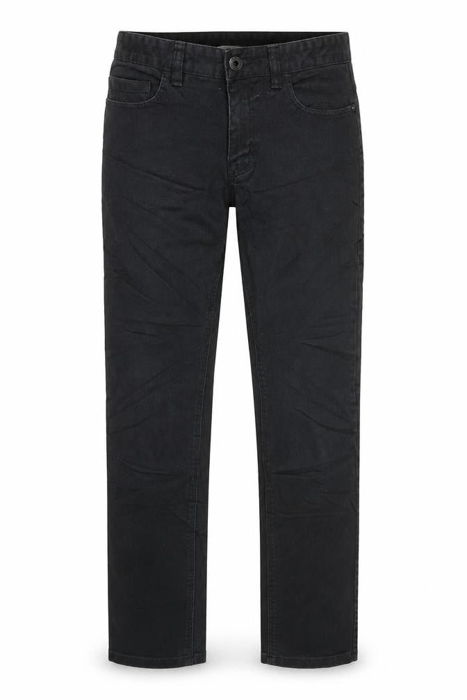 NEXT Mens Black Cotton Skinny Jeans Size 28 in L35 in Relaxed Zip