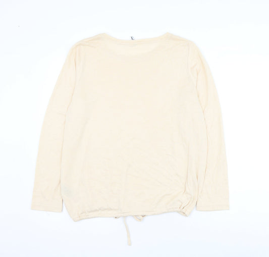 Only Womens Beige Viscose Pullover Sweatshirt Size XL Pullover