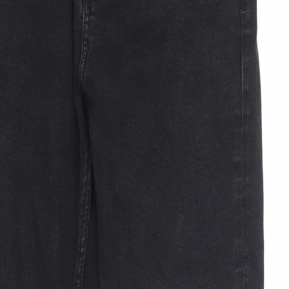 Garcia Jeans Mens Black Cotton Skinny Jeans Size 30 in L30 in Regular Zip