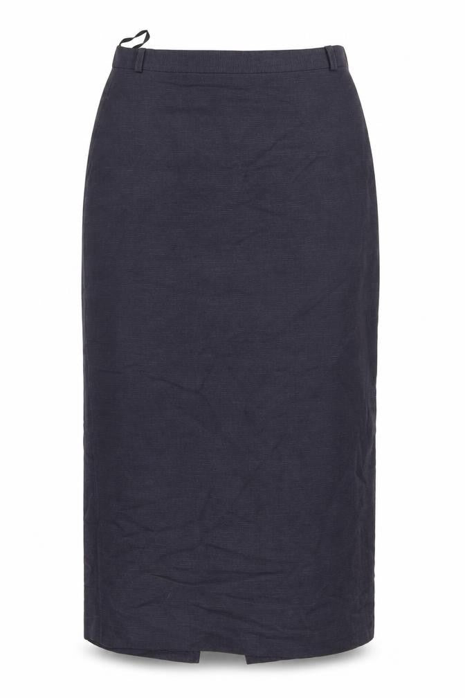 Wallis Womens Grey Polyester A-Line Skirt Size 10 Zip