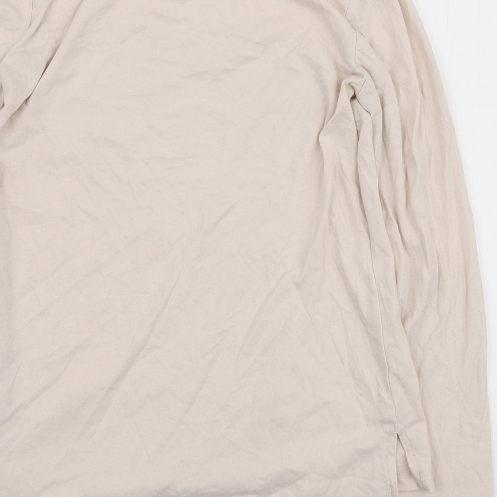 Gap Girls Pink Polyester Pullover T-Shirt Size 13 Years Round Neck Pullover - Reversible sequins star