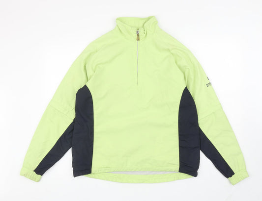 Sunderland of Scotland Mens Yellow Jacket Size XS Zip - Colourblock