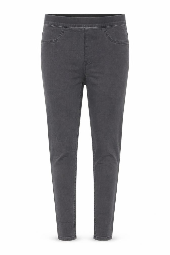 Marks and Spencer Womens Grey Cotton Harem Leggings Size 10 L29 in