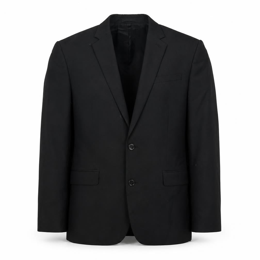 Express Mens Black Wool Jacket Suit Jacket Size 40
