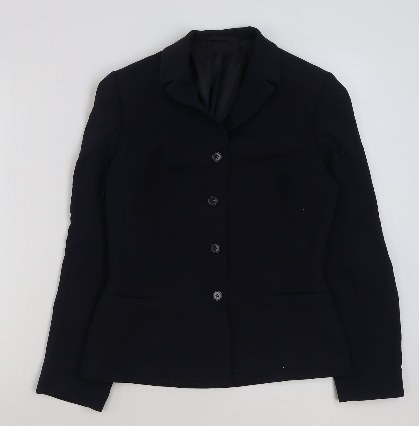 NEXT Womens Blue Jacket Blazer Size 10 Button