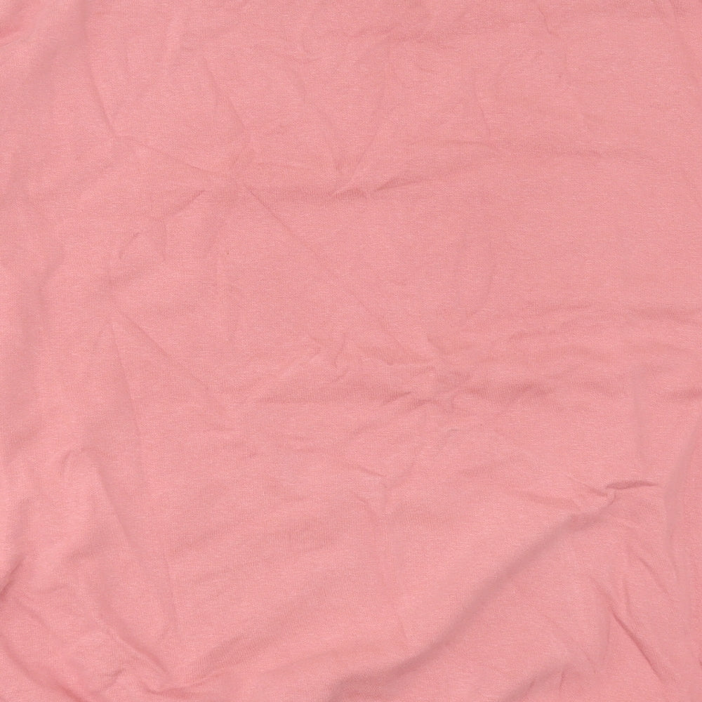 George Womens Pink Cotton Pullover Sweatshirt Size M Pullover