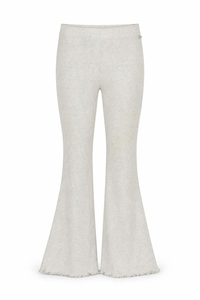 Pull & Bear Womens Beige Acrylic Sweatpants Trousers Size S L30.5 in Regular - Ribbed