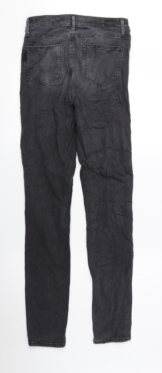 Paige Mens Grey Cotton Skinny Jeans Size 26 in L29 in Regular Zip