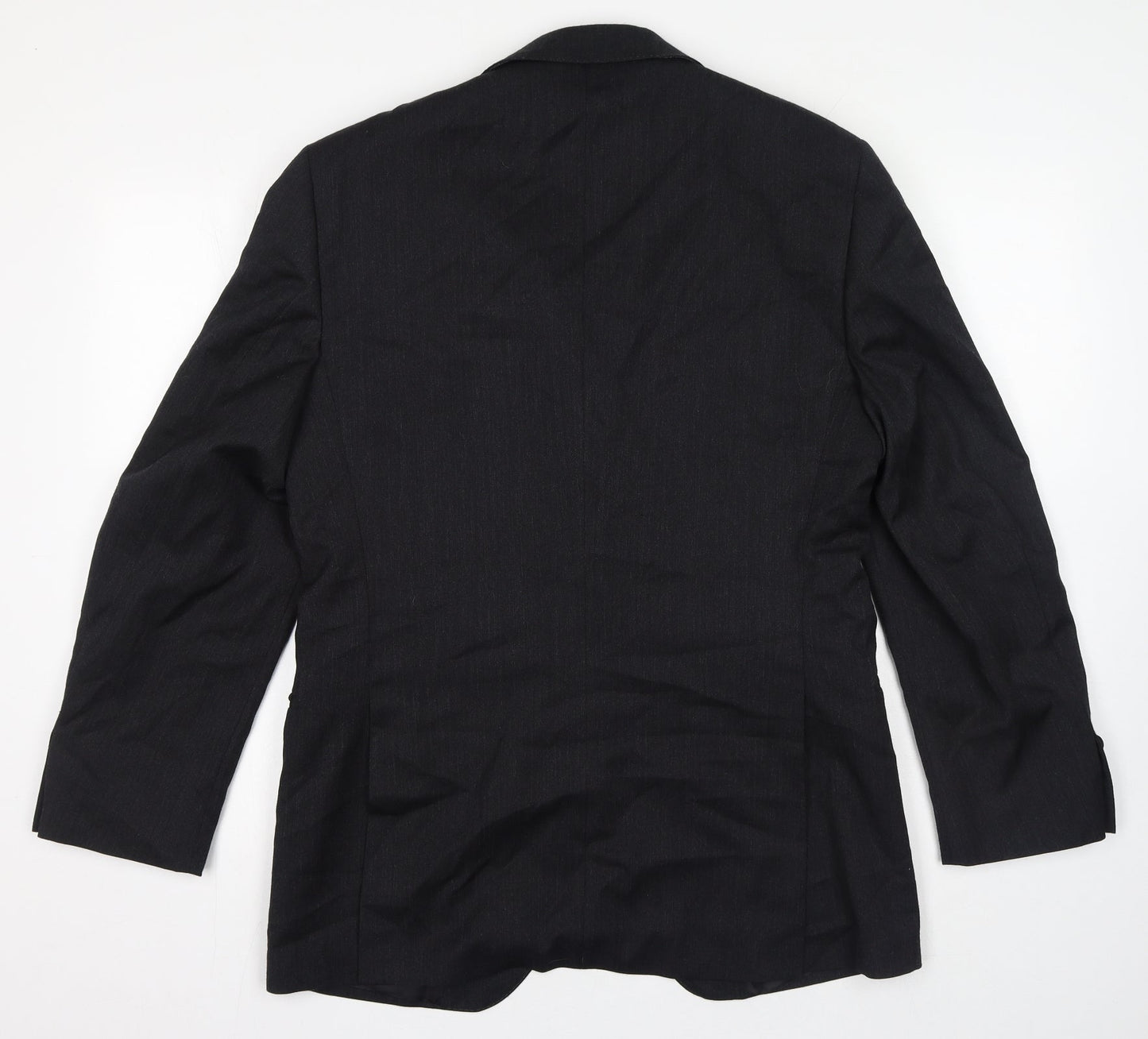 Bladen Mens Black Wool Jacket Suit Jacket Size 40