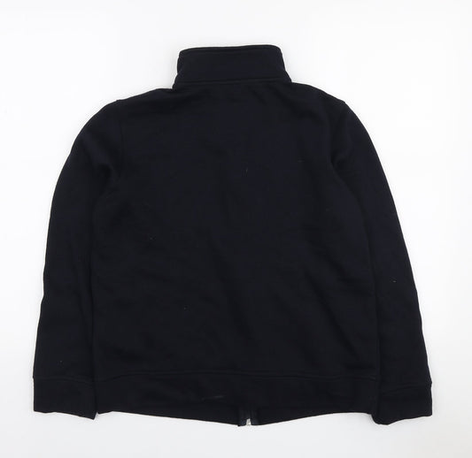 Bonmarché Womens Blue Polyester Full Zip Sweatshirt Size S Zip