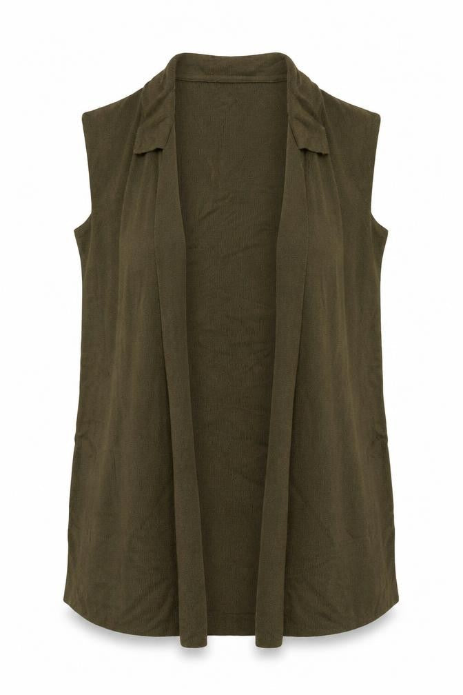 Marks and Spencer Womens Green Collared Viscose Cardigan Jumper Size 8