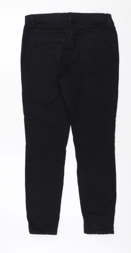 New Look Womens Blue Polyester Jegging Jeans Size 10 L26 in Regular