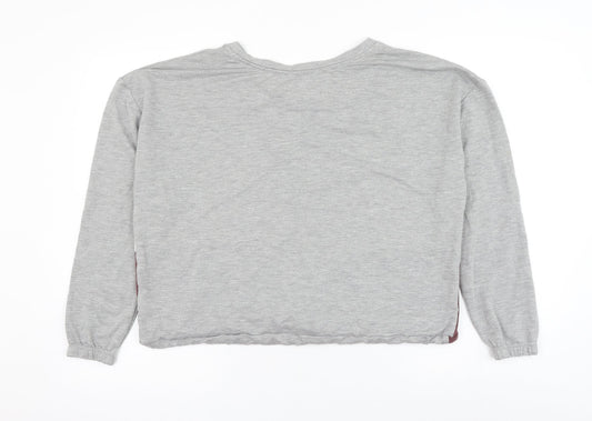 Boux Avenue Womens Grey Polyester Pullover Sweatshirt Size 6 Pullover - Weekend