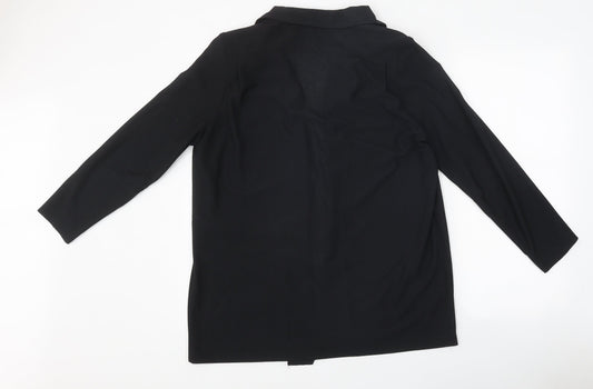 After Eight Womens Black Jacket Blazer Size 14