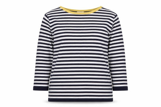 //text Womens Black Striped Viscose Pullover Sweatshirt Size L Pullover