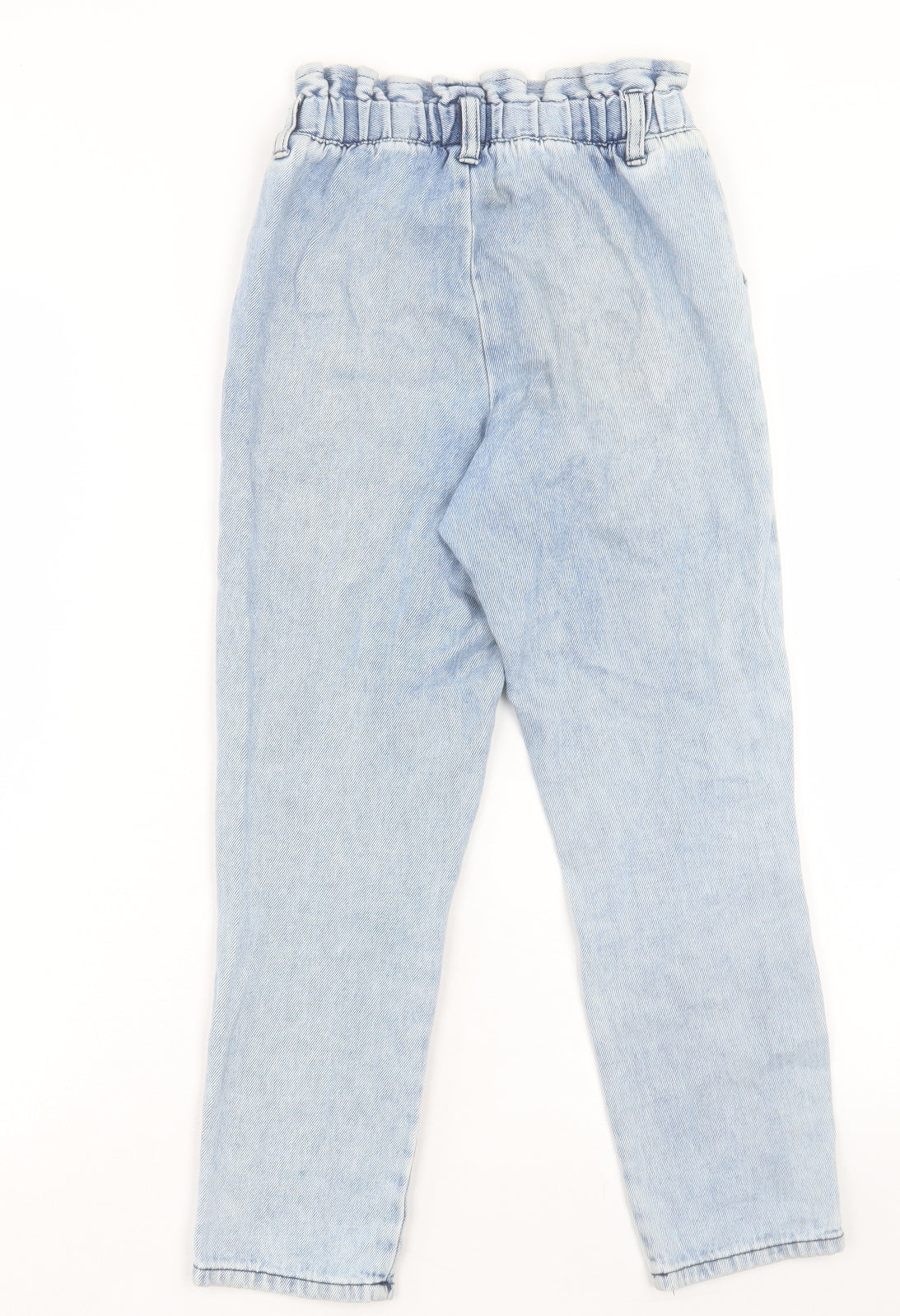 NEXT Girls Blue Cotton Straight Jeans Size 9 Months Regular Pullover