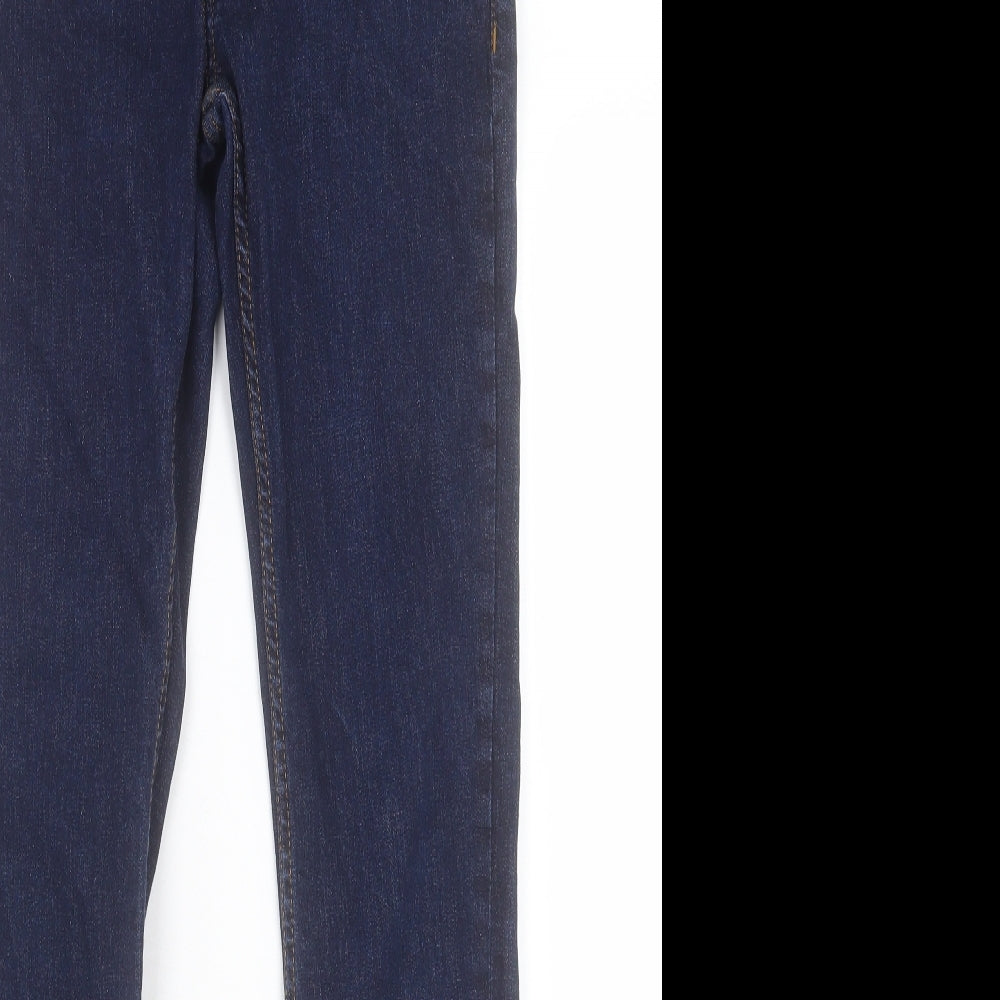 Denim & Co. Mens Blue Cotton Skinny Jeans Size 28 in L32 in Regular Button