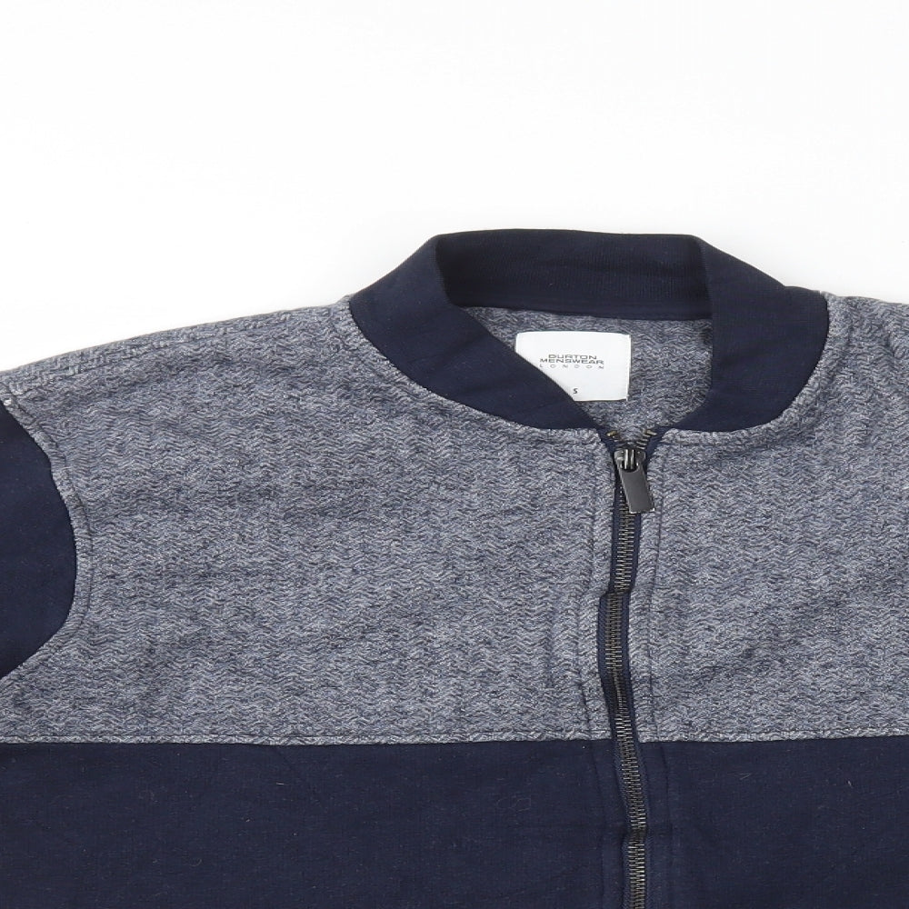 Burton Mens Blue Jacket Size S Zip