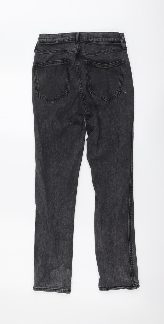 Gap Womens Grey Cotton Skinny Jeans Size 25 in L26 in Regular Button