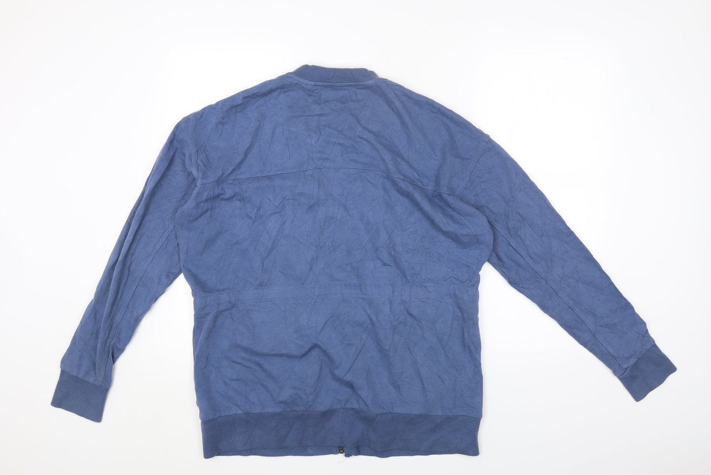 NEXT Womens Blue Jacket Coatigan Size 16 Zip