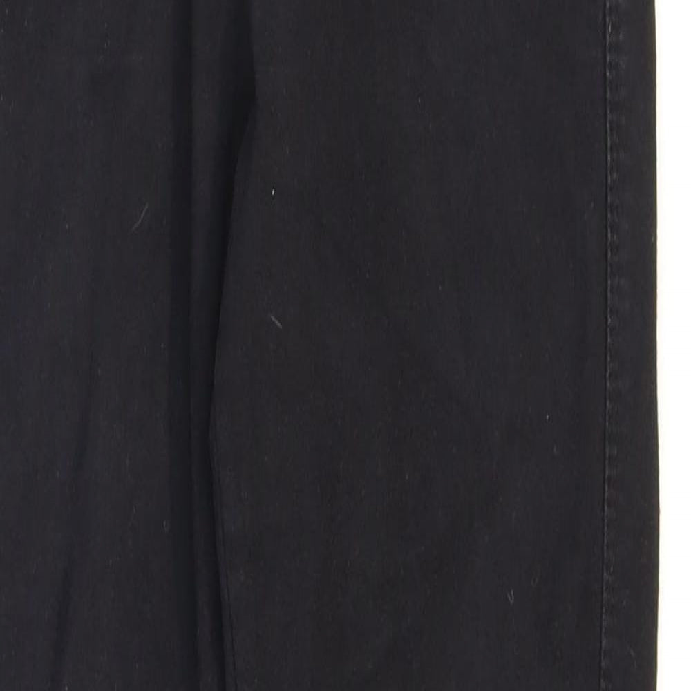Dr. Denim Womens Black Cotton Skinny Jeans Size S L29 in Regular Zip