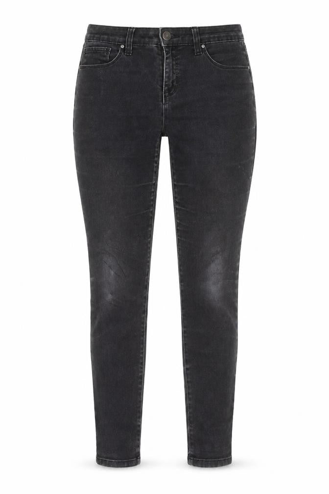 Style&co. Womens Black Cotton Skinny Jeans Size 30 in L30 in Regular Button