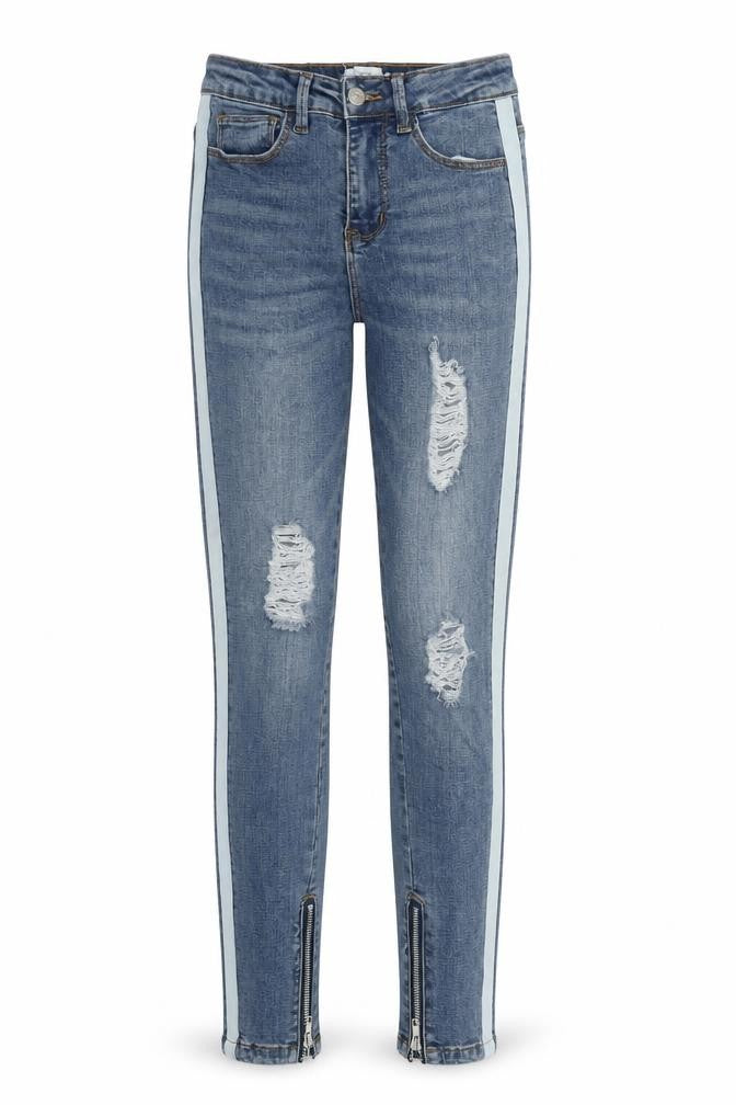 DaVinci Womens Blue 100% Cotton Skinny Jeans Size 25 in L26 in Regular Zip