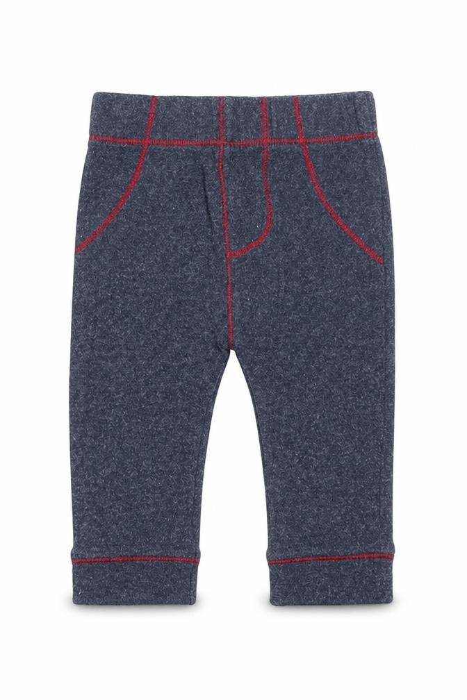 George Baby Blue Cotton Track Pants Trousers Size 3-6 Months Pullover - Rabbit, Contrasting Trim