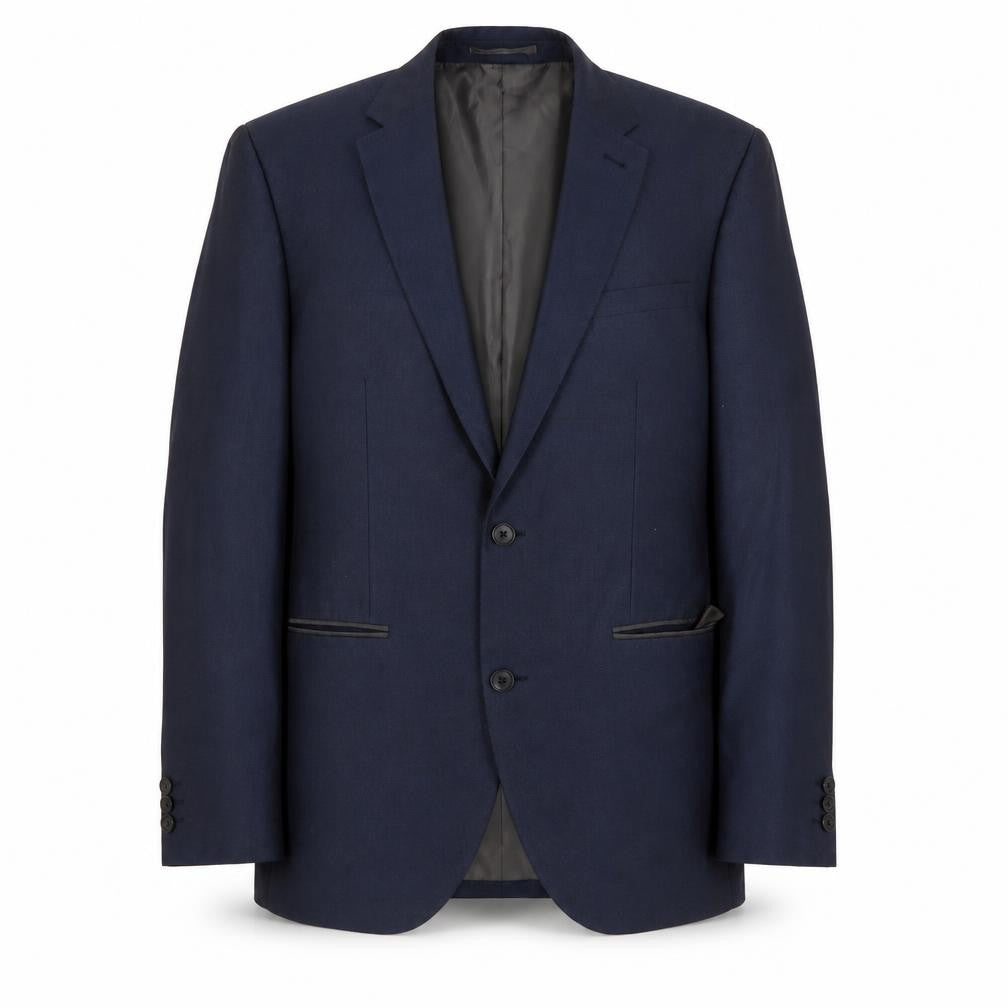 NEXT Mens Blue Polyester Jacket Suit Jacket Size 40